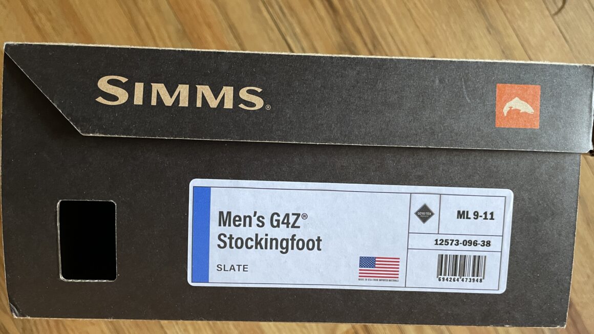 Gear Review:  Simms G4Z Waders