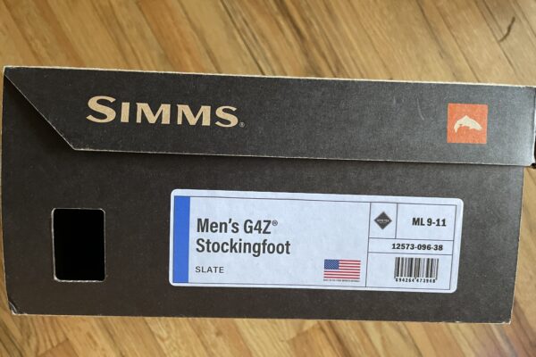 Gear Review:  Simms G4Z Waders